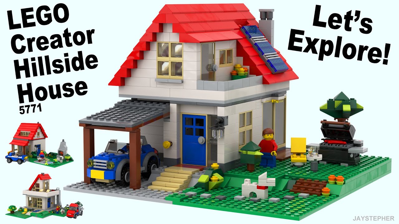 sponsoreret hvordan man bruger dash Hillside House by LEGO Creator (5771) - YouTube