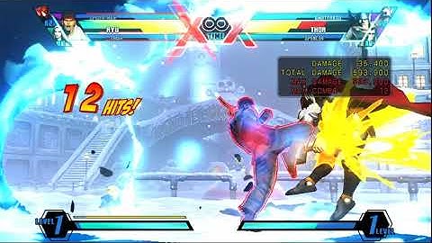 UMVC3 Ryu Challenge - Kill Thor in Exactly 100 hits