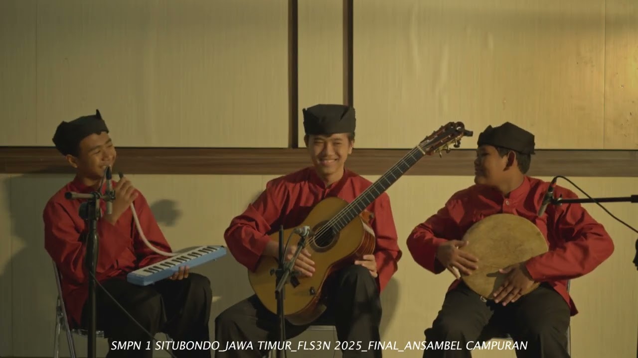 Juara 3 Ansambel Musik Campuran FLS3N Tingkat Nasional 2025 - SMP Negeri 1 Situbondo, Jawa Timur