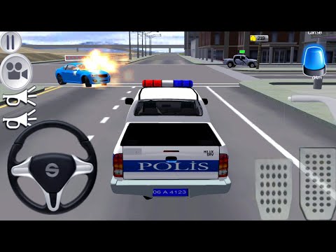 محاكي قيادة بيك آب الشرطة  3 سيارة شرطة العاب سيارات  