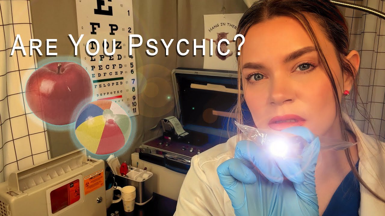 ASMR Cranial Nerve Exam & Psychological Stress Evaluation | Polygraph Testing (Pseudoscience)