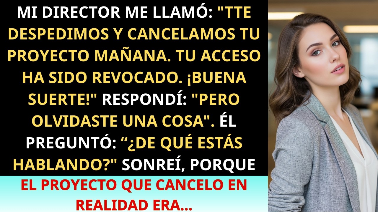 Mi directora me despidió — usé una laguna legal de IP para darle jaque mate.