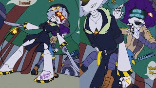 N And Lexi Were Attacked Murder Drones Comic Dub Retro Style Animation