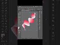Adobe Illustrator Tips -How to create design like this in 30 sec. #crazy #illustratortips