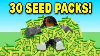 Opening 30 Exotic Sprout Seed Packs Grow A Garden