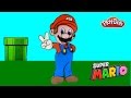 Play-Doh Super Mario -   How to make from  Playdough clay