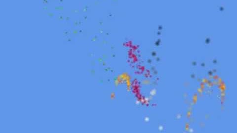 XNA Particle Engine - video 2