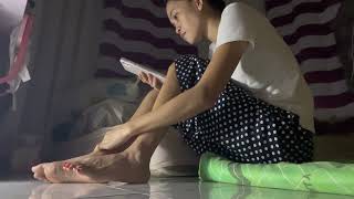 Barefeet Night Vlog 101