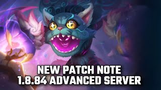 NEW PATCH 1.8.84 | YSS NERF,WANWAN BUFF,ATLAS BUFF, UPDATE LORD AND MORE