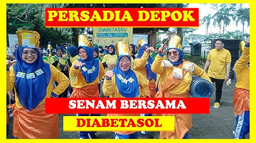 PERSADIA DEPOK - SENAM BERSAMA PERSADIA DEPOK DAN DIABETASOL