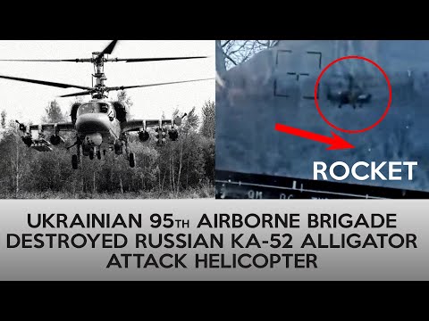 Russian KA-52 Alligator vs Stugna-P ATGM