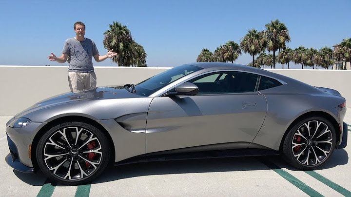 Aston Martin Vantage 2019 года - это настоящая спортивная машина за $185 000