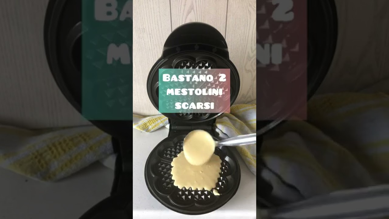 Waffle salati - ricetta facile