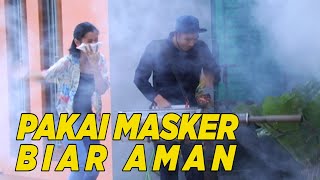 Harus Pake Masker Karna Asapnya Bahaya Sketsa