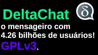 DeltaChat - 100% Software Livre screenshot 4