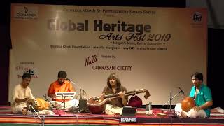 Rajesh Vaidhya - Veena l Carnatic Veena Concert  l Global Heritage Art Fest l Carnatica &amp; SPSS