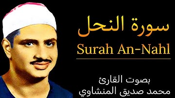 سورة النحل (كاملة) بصوت القارئ محمد صديق المنشاوي ۩ || Surah An-Nahl Mohamed Al Minshawi (Full)