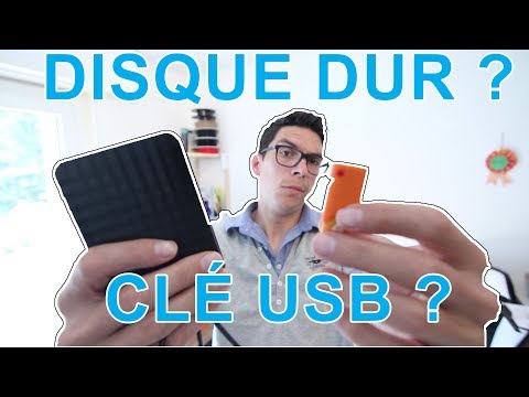 Vidéo: Quel Est Le Meilleur : Une Clé USB Ou Un Disque Dur Externe ?