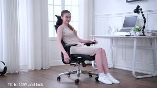 Tonfary Big And Tall Office Chair 819