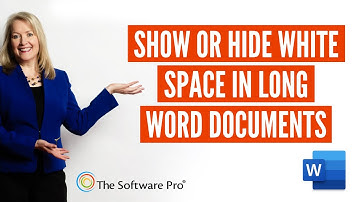 The Easy Trick to Show or Hide White Space in Word!