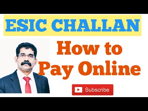 ESIC Challan Payment Online Procedure | How to remit ESI Online | Monthly Contribution Under Esic