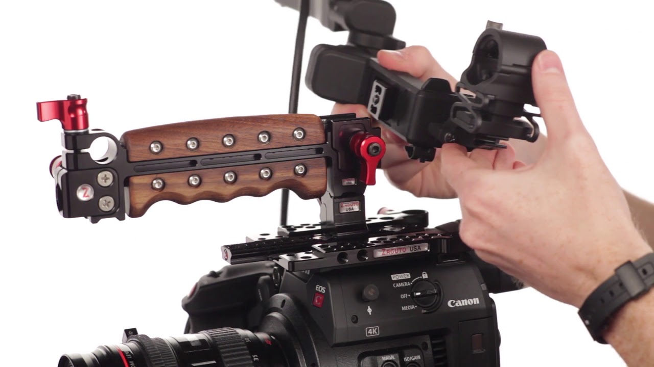 Canon C200 Balanced Shoulder Rigs and Accessories from Zacuto - YouTube