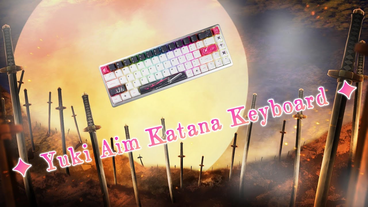 【Yuki Aim Polar 65 Keyboard Katana Edition】刀を持たせた女の子は好きか?大好きです!!【ゆっくり】