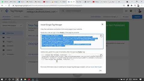 paste this code immediately after the opening body tag  | paste this code body tag in WordPress