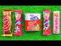 Satisfying video Asmr lollipops candy unboxing video Asmr opening video and chocolate gummy candy