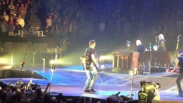 Eric Church Dixie Chicken Little Feat cover in Denver with Chuck Leavell