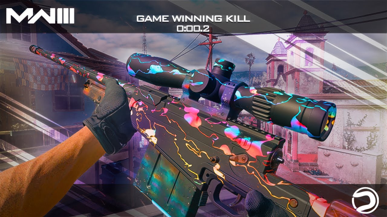 I hit my BEST TRICKSHOT EVER (MW3  W/ 7 SHOTS)