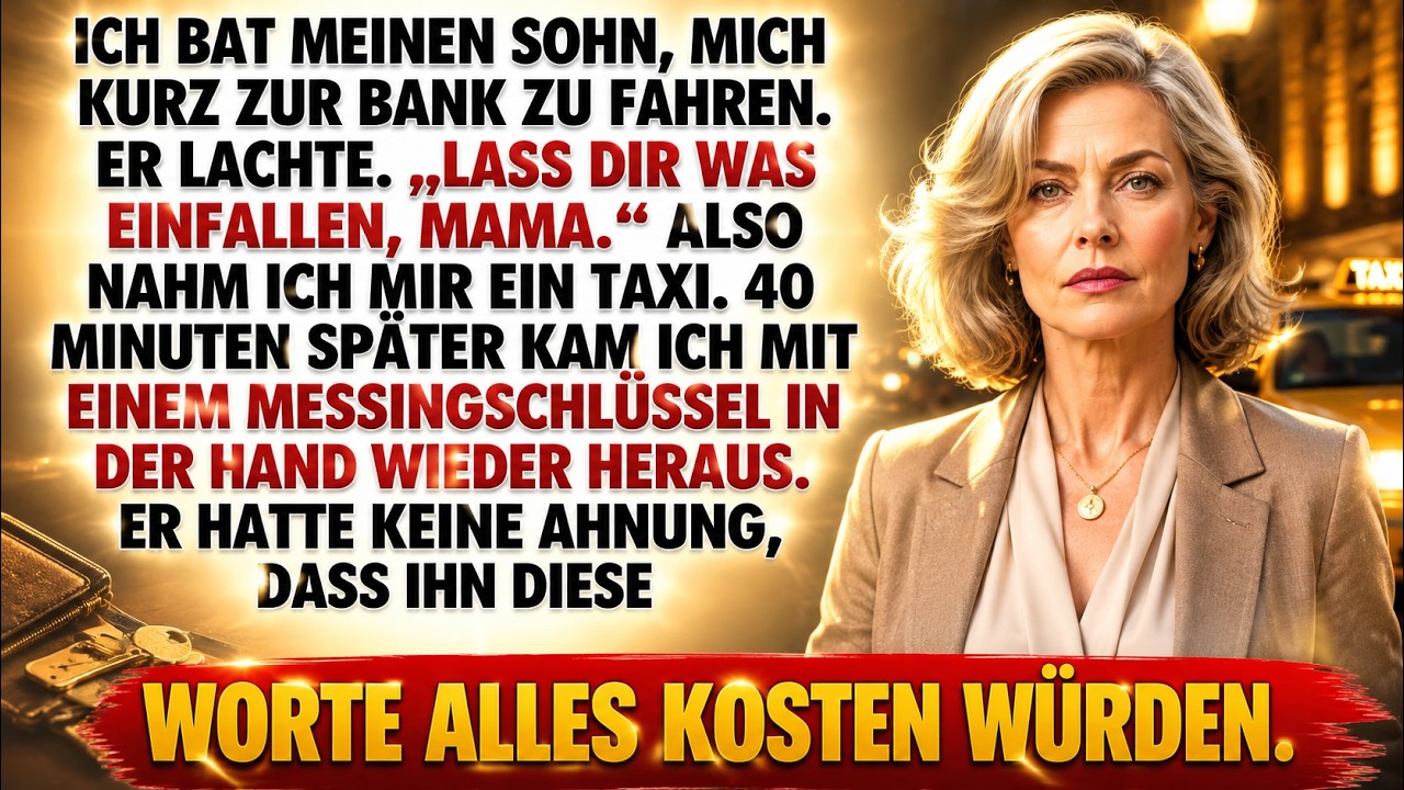 „Lass dir was einfallen, Mama“ – Ich nahm seine Worte ernst und änderte alles..