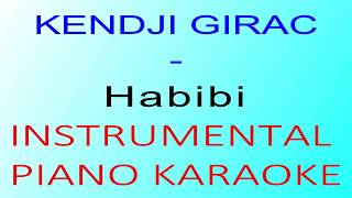Kendji Girac - Habibi Instrumental Piano Karaoke