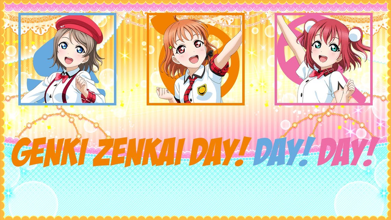 CYaRon   Genki Zenkai DAY DAY DAY   Color Coded ROMENGPTBR