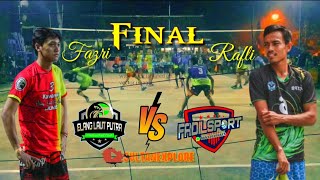 Final TerPANAS kedua Libero Tim jadi korban Bom spike|Duel Fazri CS Vs Rafli Cs.