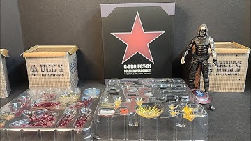 G-Project-01 Soldier Weapon Kit 1/12 Scale Military Series