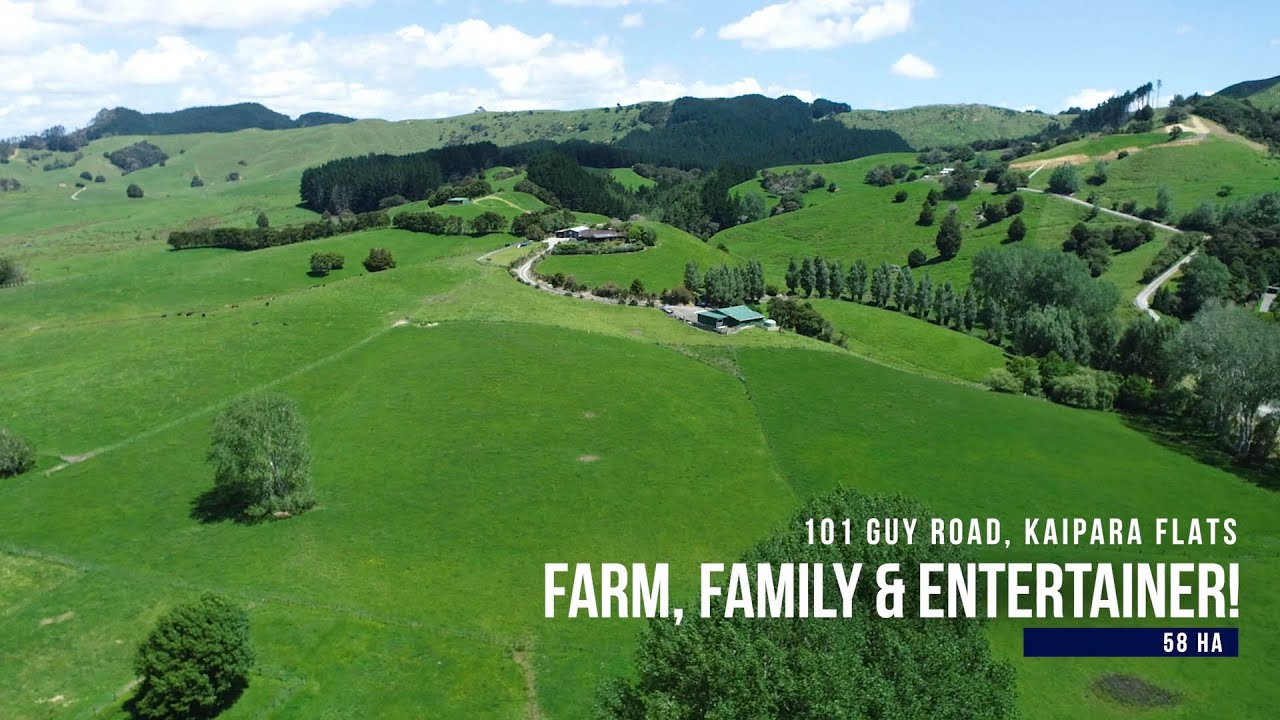 101 Guy Road, Kaipara Flats YouTube