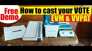 Watch live demonstration on How to cast your VOTE using EVM & VVPAT at Mapusa collector building