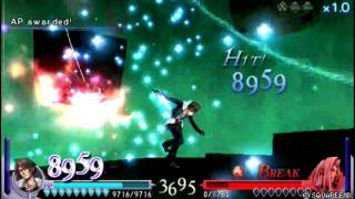 Squall[100] VS CPU sephiroth[90] - Dissidia Final Fantasy