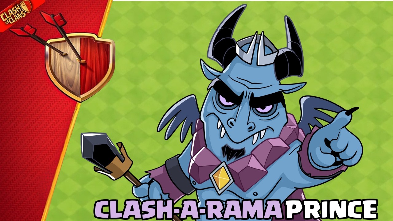 🔥 Clash-A-RAMA Prince Skin Review | August 2025 | Clash of Clans | Clashflict 👑💎