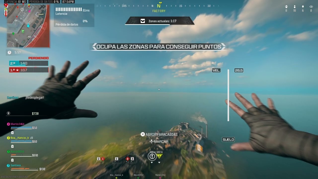 Full Movement Warzone 3 wsp-9 CLASS