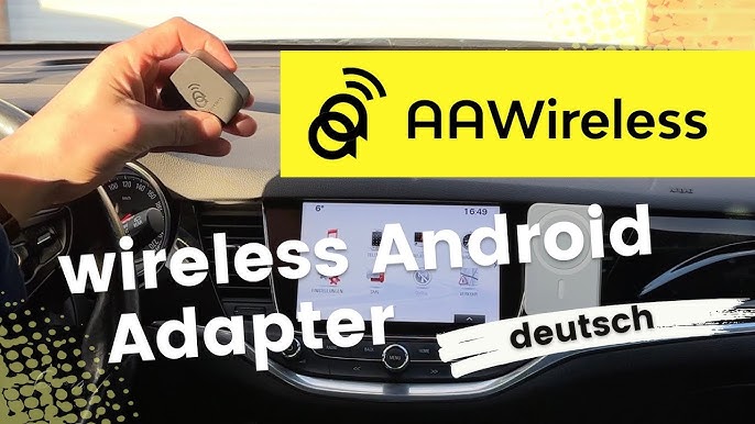 Android Auto Wireless Adapter für kabel gebundene Android Auto Auto Plug &  Play einfache Einrichtung aa Wireless Android Auto Dongle - AliExpress