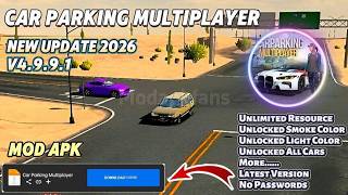 New Update! Car Parking Multiplayer 4.9.9.1 Mod Apk Unlimited Money Unlock All Terbaru 2026 screenshot 3
