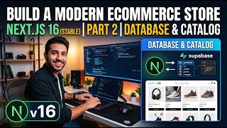 Build a Modern Next.js 16 Ecommerce App - Part 2: Auth & Product Pages