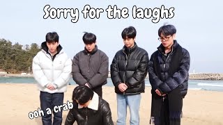 Monsta X says sorry for making you laugh too much