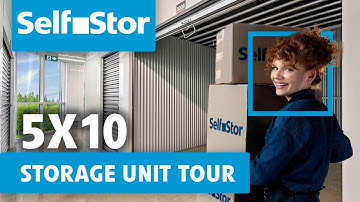 Tour of a 5x10 Storage Unit | Self Stor Storage