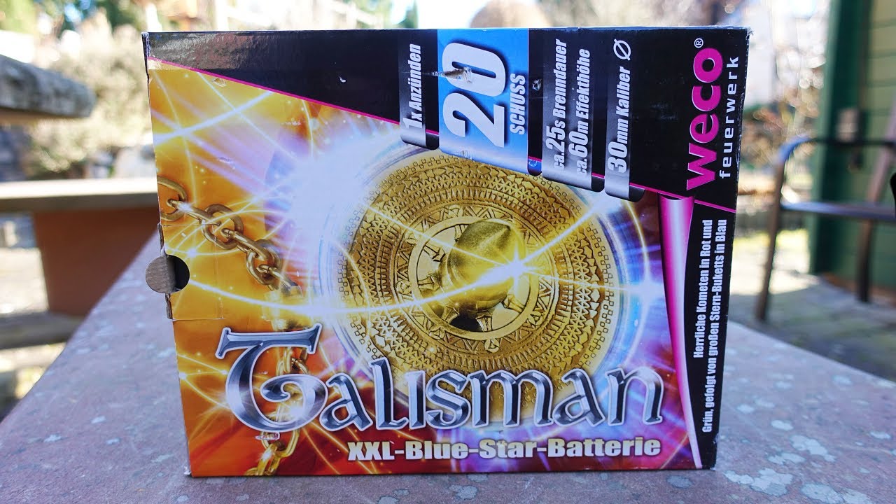 Weco Talismann | 17,99 € ALDI SÜD | XXL Blue Star Batterie [Full HD]