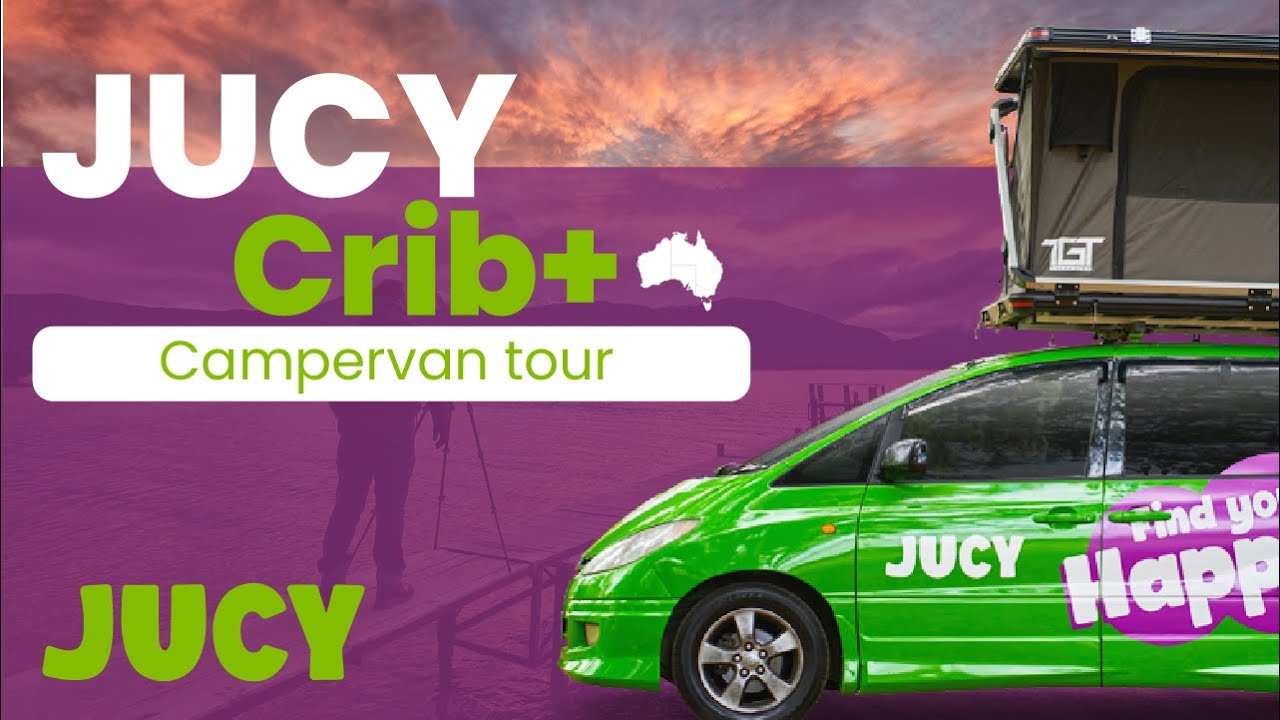 JUCY Crib+ Campervan Tour 2025