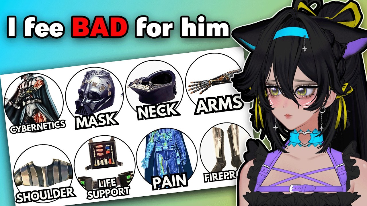 Костюм Дарта Вейдера испорчен.