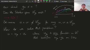 11 - Functional analysis - Inhomogeneous Dirichlet conditions